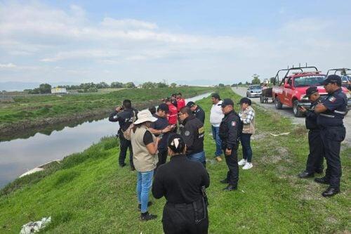 Localizan en el Río Lerma cuerpo de hombre que cayó al Río Verdiguel el tres de junio